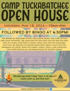 Camp Tuckabathchee Open House @ Camp Tuckabatchee